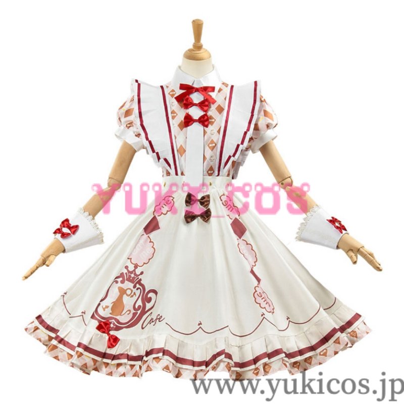 画像1: Love Live! School Idol Festival 　ラブライブ！スクフェス　メイド・イン・ワンダーランド 不思議の世界　南ことり　コスプレ衣装　送料無料 (1)