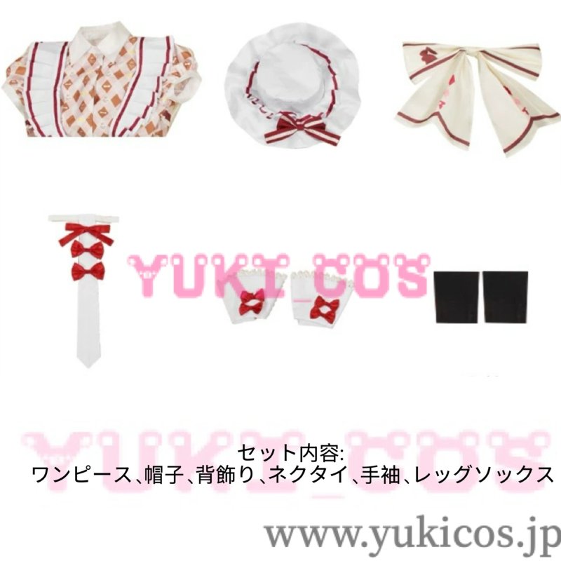 画像2: Love Live! School Idol Festival 　ラブライブ！スクフェス　メイド・イン・ワンダーランド 不思議の世界　南ことり　コスプレ衣装　送料無料 (2)