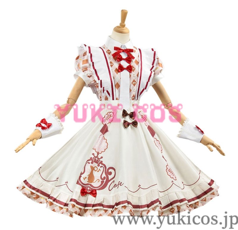 画像3: Love Live! School Idol Festival 　ラブライブ！スクフェス　メイド・イン・ワンダーランド 不思議の世界　南ことり　コスプレ衣装　送料無料 (3)