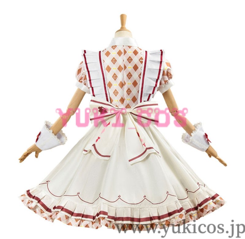 画像4: Love Live! School Idol Festival 　ラブライブ！スクフェス　メイド・イン・ワンダーランド 不思議の世界　南ことり　コスプレ衣装　送料無料 (4)