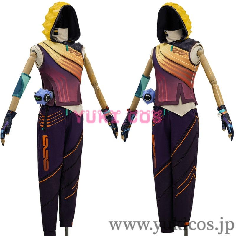 画像3: VALORANT　ヴァロラント　Miks　ミクス　コスプレ衣装　送料無料 (3)