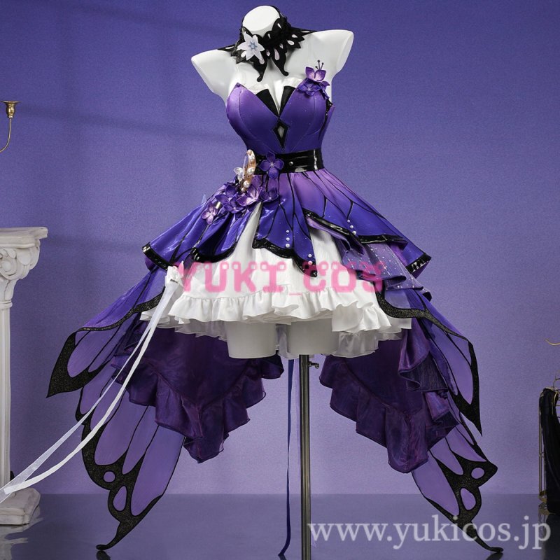 画像1: 崩壊スターレイル　崩スタ　Castorice　Gossamer Flutter　キャストリス　儚き夢の舞　コスプレ衣装　送料無料 (1)