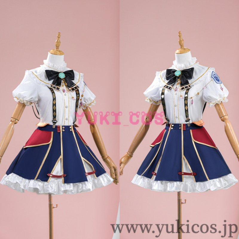 画像4: Vtuber　にじさんじ　永雛タフィー　エイスタフィー　Ace Taffy　　1883制服 　コスプレ衣装　送料無料 (4)