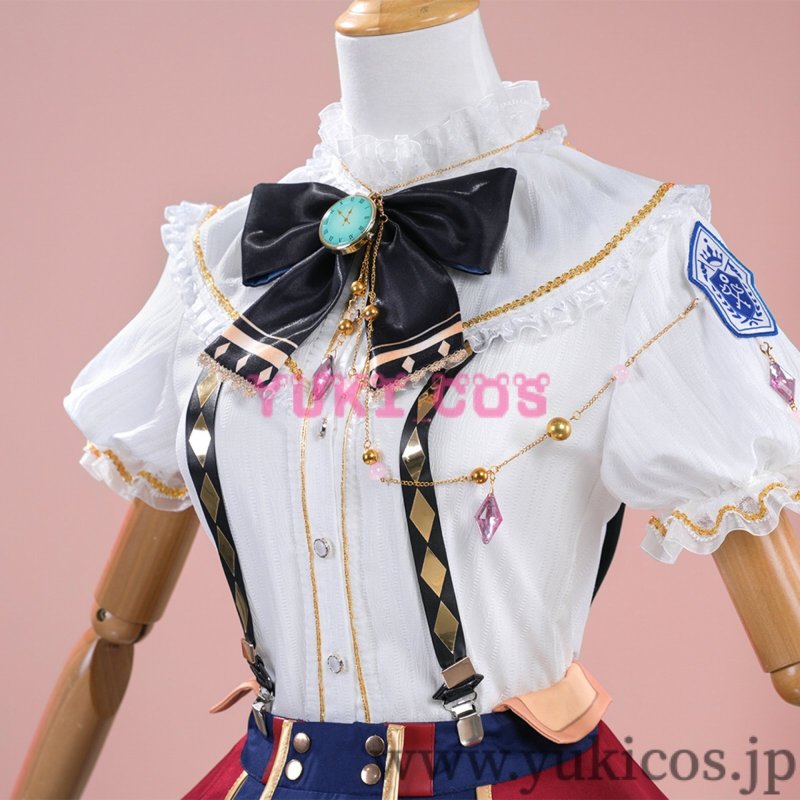 画像5: Vtuber　にじさんじ　永雛タフィー　エイスタフィー　Ace Taffy　　1883制服 　コスプレ衣装　送料無料 (5)