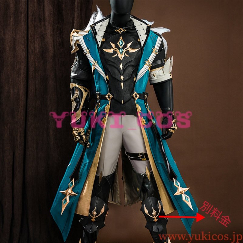 画像1: 原神　Genshin　げんしん　西風騎士団　ファルカ　コスプレ衣装　送料無料 (1)