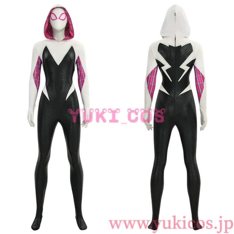 画像1: スパイダーマンシリーズ　The Amazing Spider-Man　Gwen Stacy 　グウェン・ステイシー　コスプレ衣装　送料無料 (1)