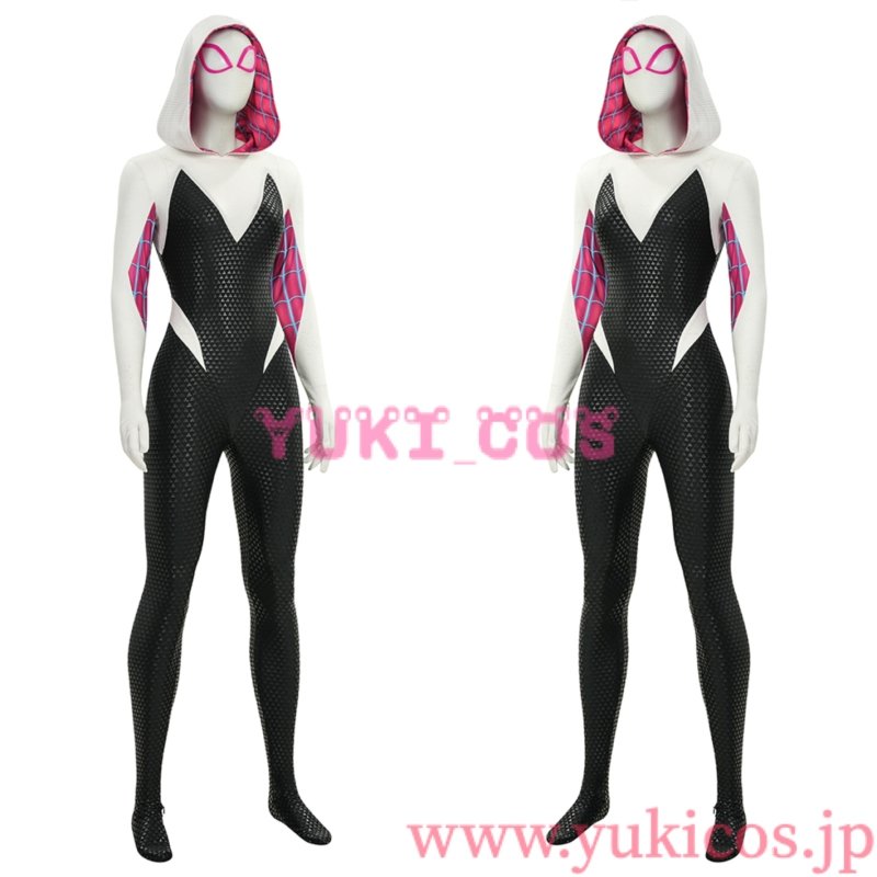 画像3: スパイダーマンシリーズ　The Amazing Spider-Man　Gwen Stacy 　グウェン・ステイシー　コスプレ衣装　送料無料 (3)