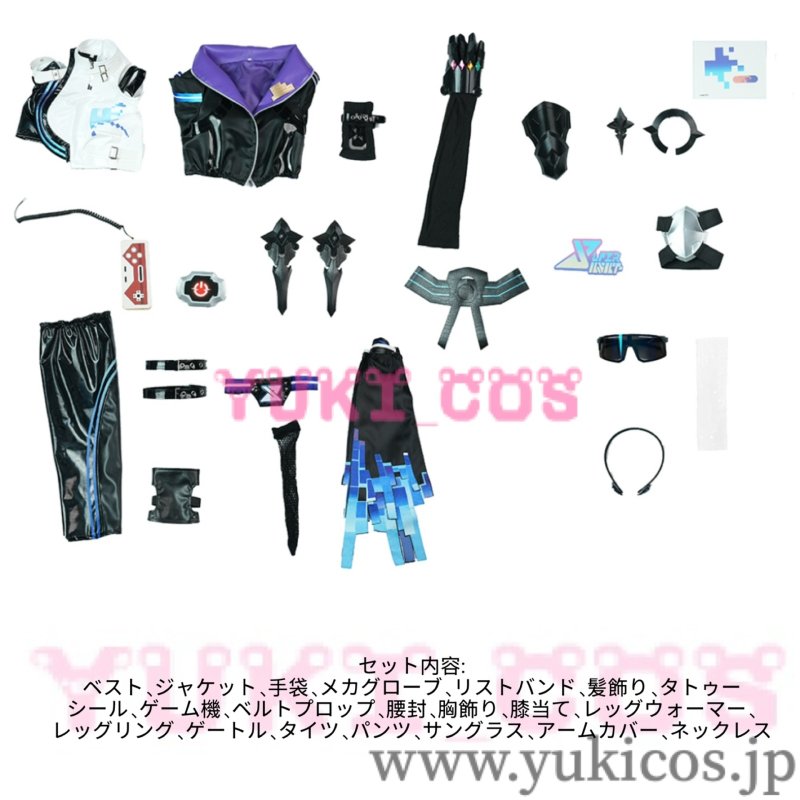 画像2: 崩壊スターレイル　崩スタ　銀狼LV.999　新たな姿　コスプレ衣装　送料無料 (2)