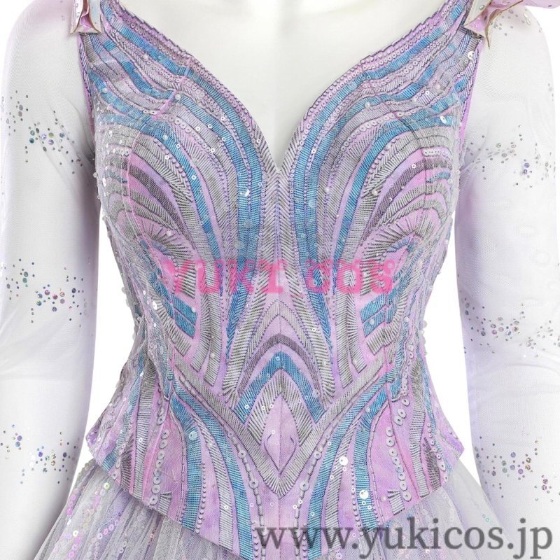 画像5: Wicked2　ウィキッド2　Glinda　グリンダ　コスプレ衣装　送料無料　新バージョン (5)