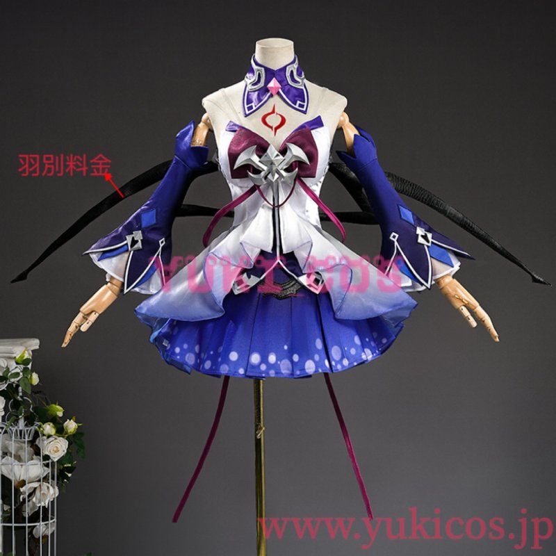画像1: 崩壊3rd　Honkai Impact 3rd　ゼーレ・フェレライ　Swallowtail Phantasm Flutters in　幻海の蝶　コスプレ衣装　送料無料 (1)