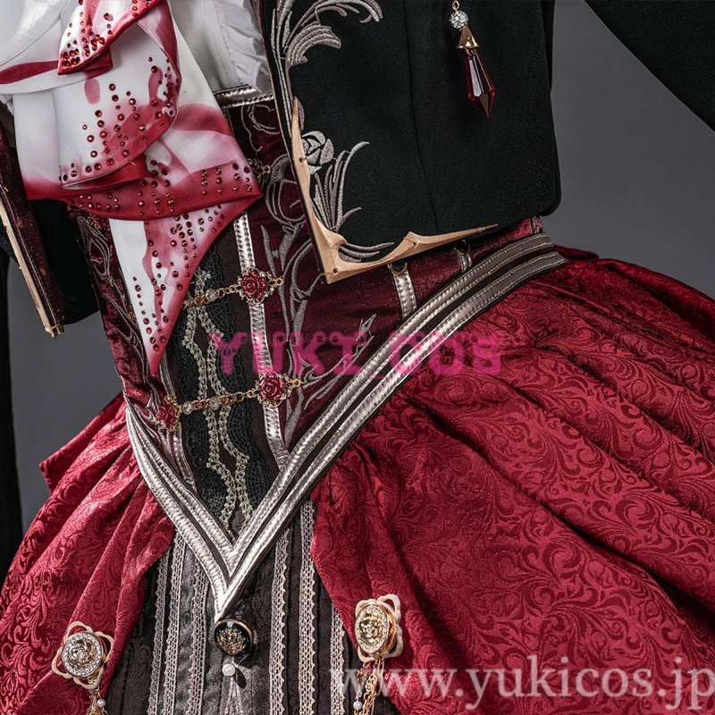 画像10: 恋と深空　Love and Deepspace　ハンターさん　女主人公　銀翼の悪魔　コスプレ衣装　送料無料 (10)