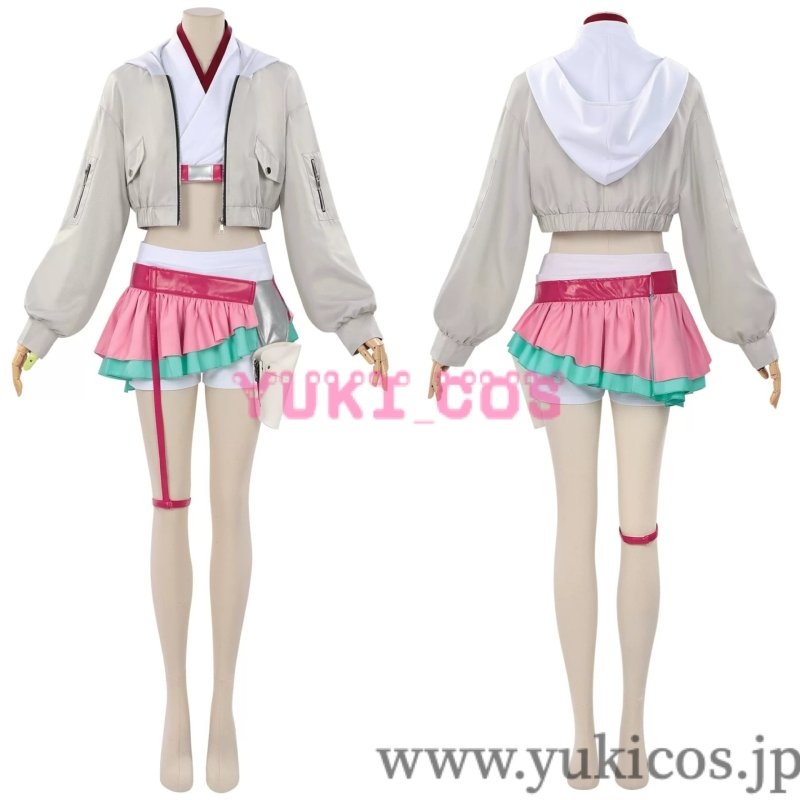 画像1: 超かぐや姫　ちょうかぐやひめ　綾紬芦花　あやつむぎろか　コスプレ衣装　送料無料 (1)