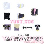 画像2: 名探偵プリキュア　たんプリ　Luluka Moria　森亜るるか　Cure Arcana Shadow　キュアアルカナ・シャドウ　コスプレ衣装　送料無料 (2)