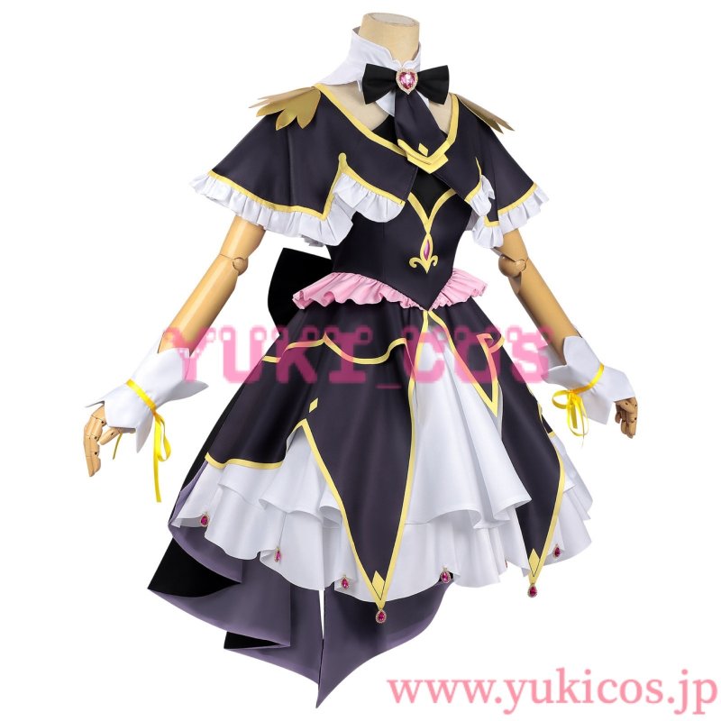 画像3: 名探偵プリキュア　たんプリ　Luluka Moria　森亜るるか　Cure Arcana Shadow　キュアアルカナ・シャドウ　コスプレ衣装　送料無料 (3)
