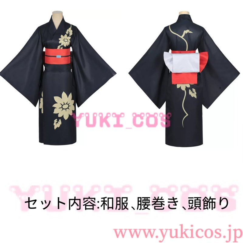 画像2: 超かぐや姫　ちょうかぐやひめ　かぐや　浴衣　コスプレ衣装　送料無料 (2)