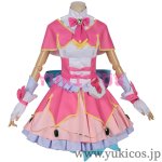 画像1: 名探偵プリキュア　たんプリ　小林みくる変身後　キュアミスティック　コスプレ衣装　送料無料 (1)