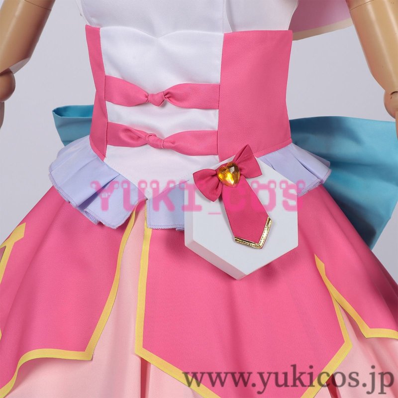 画像8: 名探偵プリキュア　たんプリ　小林みくる変身後　キュアミスティック　コスプレ衣装　送料無料 (8)