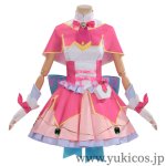 画像1: 名探偵プリキュア　たんプリ　小林みくる変身後　キュアミスティック　コスプレ衣装　送料無料 (1)