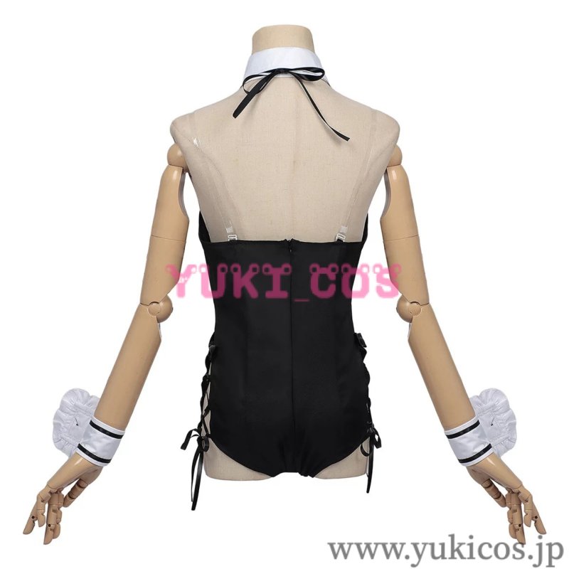 画像3: 死亡遊戯で飯を食う　Playing Death Games to Put Food on the Table　キャンドルウッズ　幽鬼　ユウキ　バニーガール　コスプレ衣装　送料無料 (3)