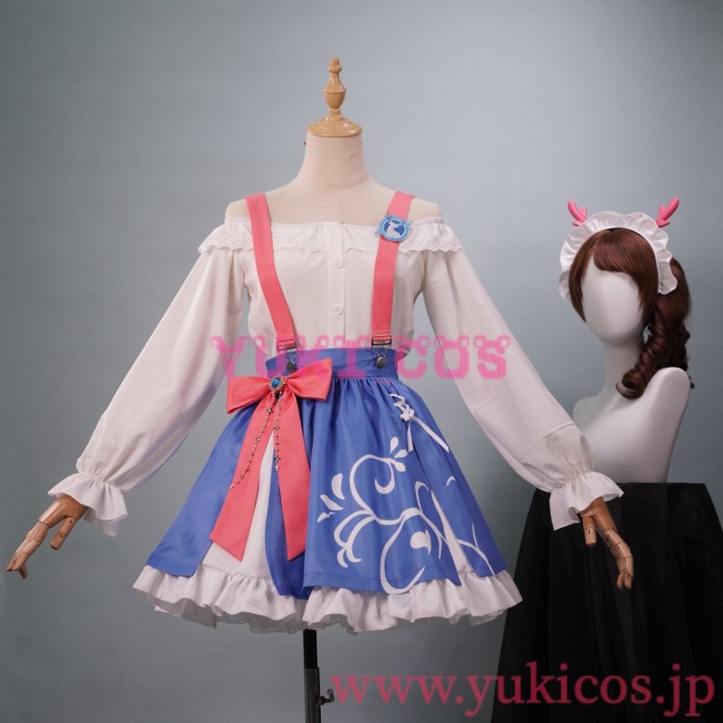 画像1: 王者荣耀 x Luckin Coffee　Yaria　瑶　コスプレ衣装　送料無料 (1)