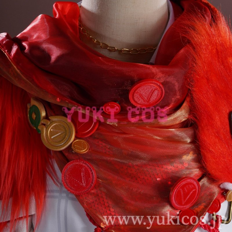 画像4: アイデンティティ5　Identity V　第五人格　火災調査員　UR衣装　霊狐　コスプレ衣装　送料無料 (4)