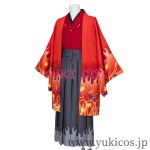 画像1: 鬼滅の刃　鬼滅ノ刃　煉獄杏寿郎　京まふ　コスプレ衣装　送料無料 (1)