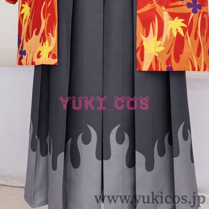 画像8: 鬼滅の刃　鬼滅ノ刃　煉獄杏寿郎　京まふ　コスプレ衣装　送料無料 (8)