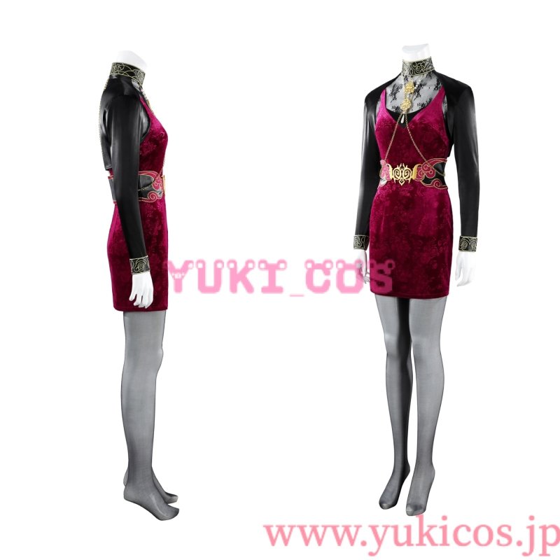 画像3: バイオハザード　Biohazard　Resident Evil 　30th Anniversary　Ada Wong　エイダ・ウォン　コスプレ衣装　送料無料　新バージョン (3)