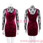 画像4: バイオハザード　Biohazard　Resident Evil 　30th Anniversary　Ada Wong　エイダ・ウォン　コスプレ衣装　送料無料　新バージョン (4)