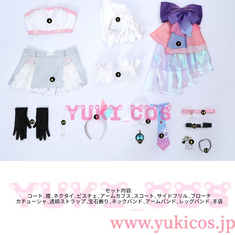画像2: Wuthering Waves　鳴潮　メイチョウ　 韓国限定鳴潮2周年　Denia　ダーニャ　コスプレ衣装　送料無料 (2)