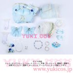 画像2: LoveLive! 　ラブライブ！スクールアイドルフェスティバル2　Aqours　渡辺曜　花嫁カウントダウン　コスプレ衣装　送料無料 (2)