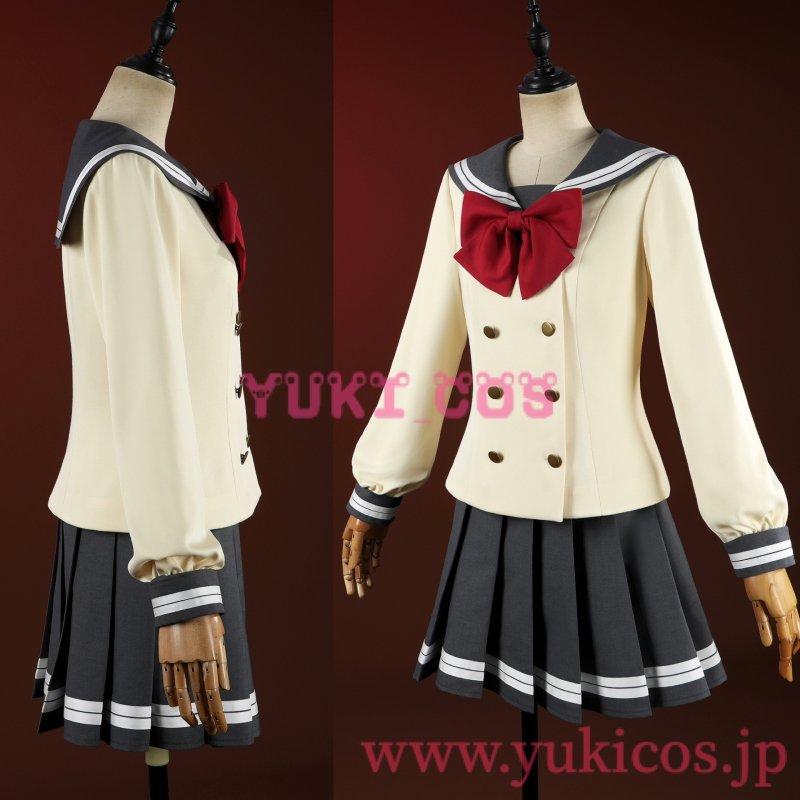 画像4: LoveLive!Sunshine!!　ラブライブ！サンシャイン!!　Aqours　私立浦の星女学院　制服　コスプレ衣装　送料無料 (4)