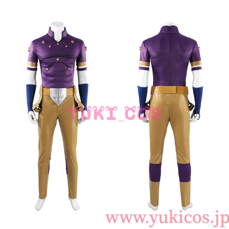 画像5: ジョジョの奇妙冒険　The JOJO Lands 　Gyro Zeppeli　ジャイロ・ツェペリ　コスプレ衣装　送料無料　新バージョン (5)