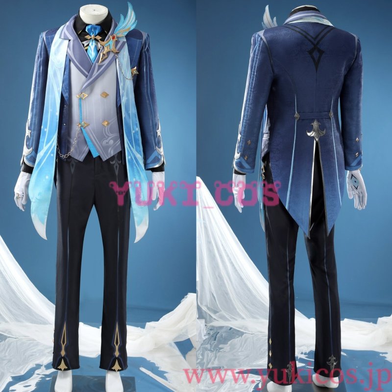 画像5: 原神　げんしん　ヌヴィレット　Neuvillette 　Melusent Gift　コスプレ衣装　送料無料 (5)