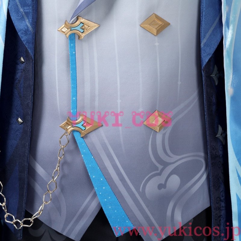 画像9: 原神　げんしん　ヌヴィレット　Neuvillette 　Melusent Gift　コスプレ衣装　送料無料 (9)