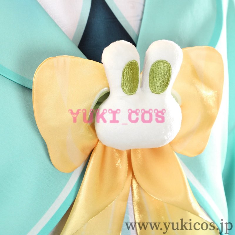 画像7: 原神　げんしん　Yaoyao　瑶瑶　ヨォーヨ　竹林に響く雨音　Rainlit Bamboo Reverie　Lantern Rite 2026　コスプレ衣装　送料無料 (7)