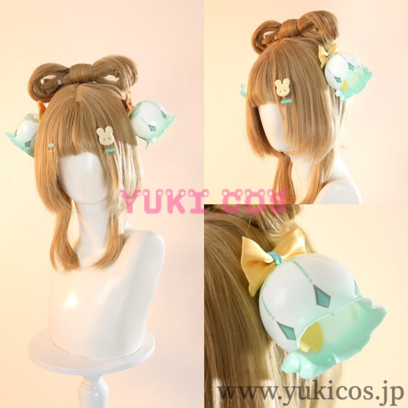 画像13: 原神　げんしん　Yaoyao　瑶瑶　ヨォーヨ　竹林に響く雨音　Rainlit Bamboo Reverie　Lantern Rite 2026　コスプレ衣装　送料無料 (13)