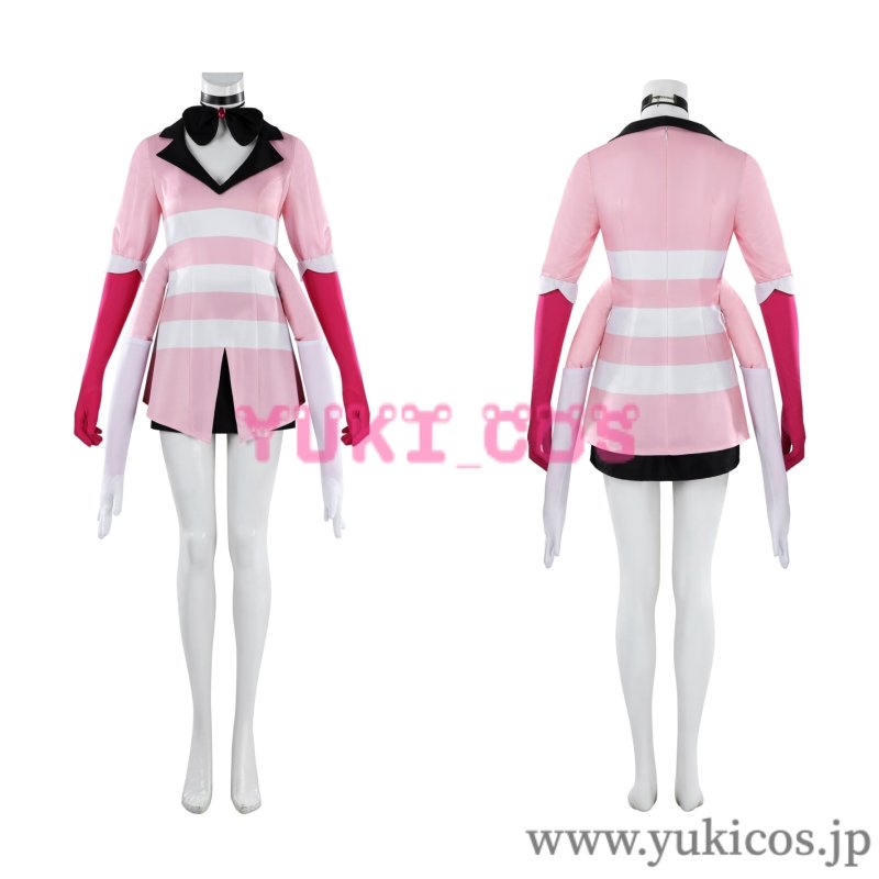 画像1: Hazbin Hotel　ハズビン・ホテル　ハズビンホテル　エンジェル・ダスト　Angel Dust　コスプレ衣装　送料無料　新バージョン (1)