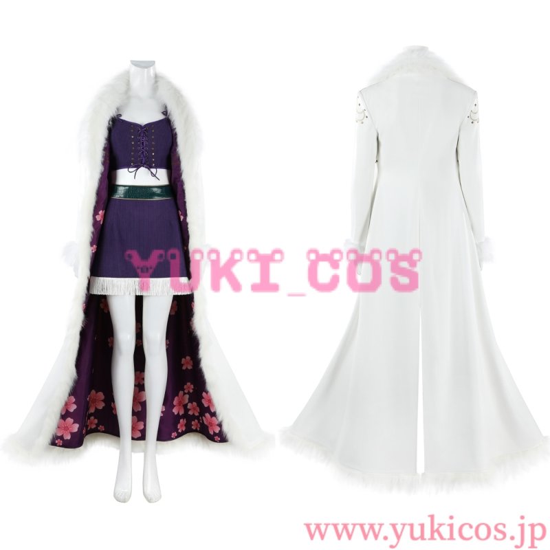 画像1: ONE PIECE ON ICE　エピソード・オブ・アラバスタ　ニコ・ロビン　コスプレ衣装　送料無料　新バージョン (1)