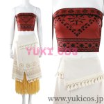 画像4: モアナと伝説の海　実写映画　モアナ　コスプレ衣装　送料無料 (4)