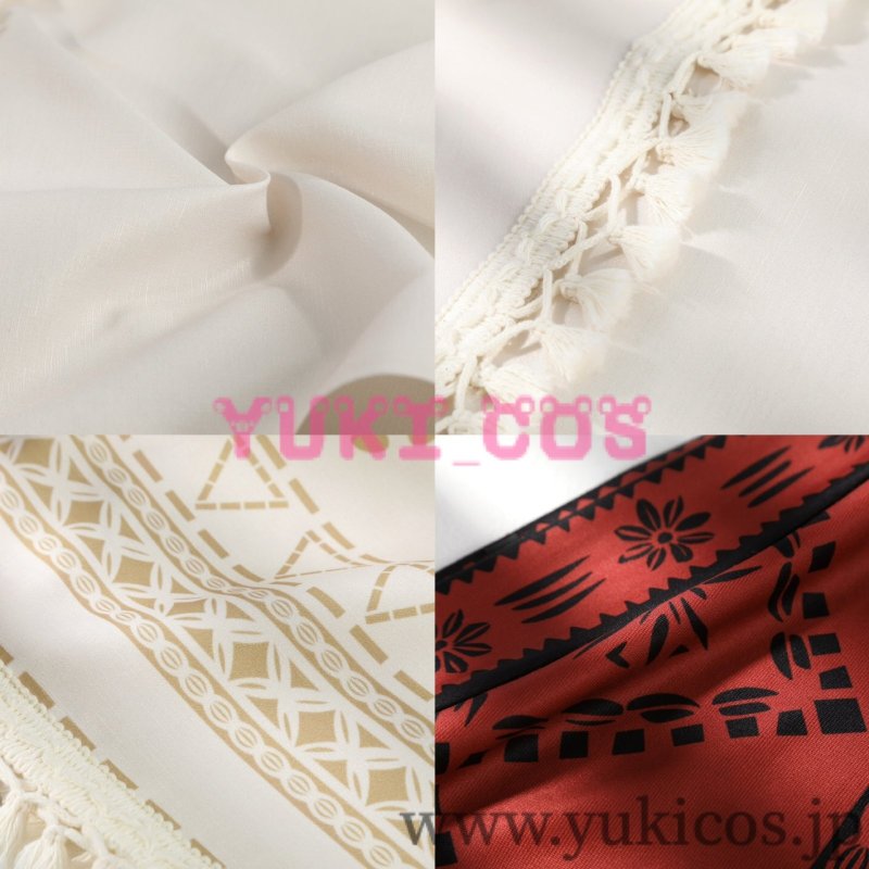 画像11: モアナと伝説の海　実写映画　モアナ　コスプレ衣装　送料無料 (11)