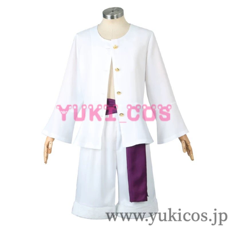 画像1: ONE PIECE　ワンピース　ワノ国編　完結へ　ルフィ　コスプレ衣装　送料無料 (1)