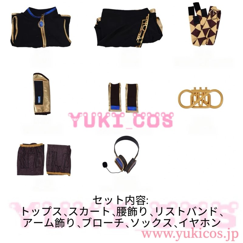 画像2: プロジェクトセカイ　プロセカ　巡音ルカ　Megurine Luka　バーチャルイメージ　コスプレ衣装　送料無料 (2)
