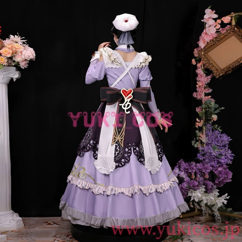 画像3: プロジェクトセカイ　プロセカ　A sweet afternoonガチャ　楽しい腹の探り合い　暁山瑞希　Sugary Maid　コスプレ衣装　送料無料 (3)