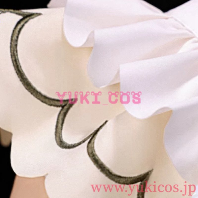 画像6: プロジェクトセカイ　プロセカ　A sweet afternoonガチャ　楽しい腹の探り合い　暁山瑞希　Sugary Maid　コスプレ衣装　送料無料 (6)