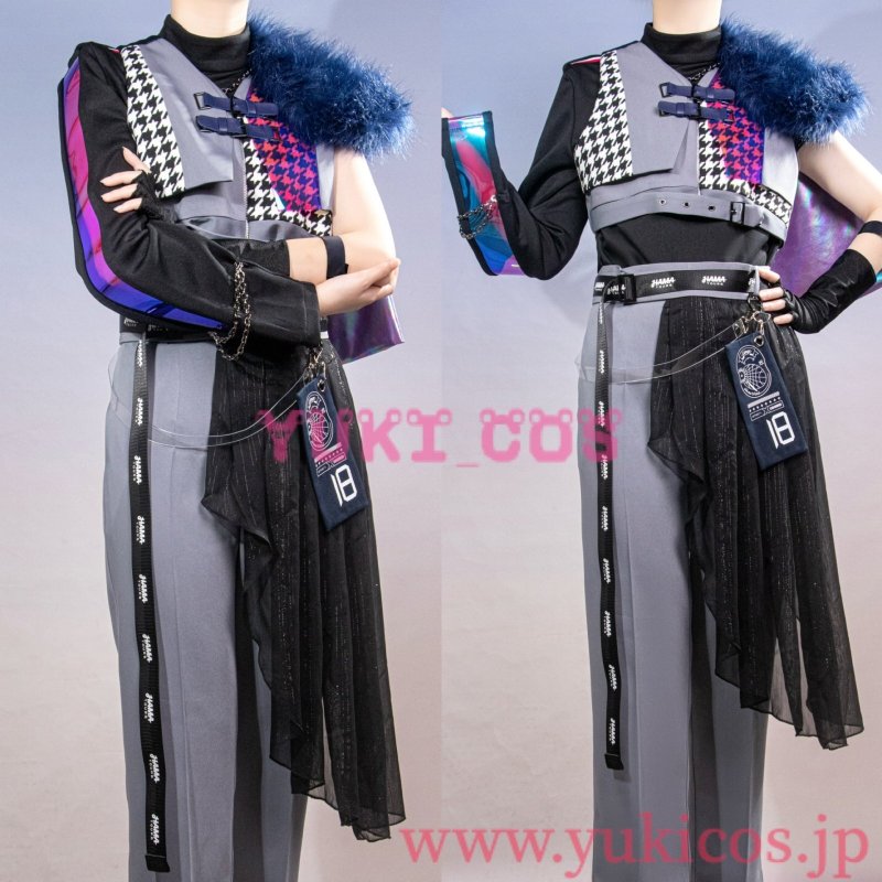 画像3: 18TRIP　エイティーントリップ　エイトリ　L4mps　夜半子タろ　おもてなしライブ衣装　コスプレ衣装　送料無料 (3)