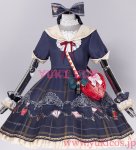 画像1: プロジェクトセカイ　プロセカ　Velvet Afternoonガチャ　メリーゴーランドでいえーい！　 鏡音リン　コスプレ衣装　送料無料 (1)