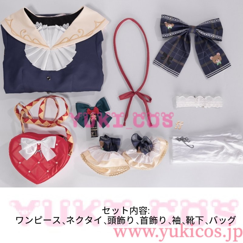 画像2: プロジェクトセカイ　プロセカ　Velvet Afternoonガチャ　メリーゴーランドでいえーい！　 鏡音リン　コスプレ衣装　送料無料 (2)