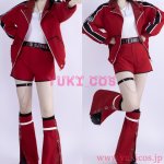 画像3: プロジェクトセカイ　プロセカ　Proof the REDガチャ　歌詞に磨きをかけて　小豆沢こはね　コスプレ衣装　送料無料 (3)