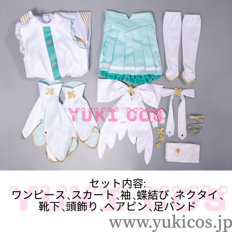 画像2: プロジェクトセカイ　プロセカ　劇場版　壊れたセカイと歌えないミク　初音ミク　コスプレ衣装　送料無料 (2)